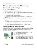 Preview for 20 page of Kodak Cd80 - Easyshare 10.2 Mp Extended User Manual