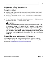 Preview for 43 page of Kodak EasyShare 350 User Manual