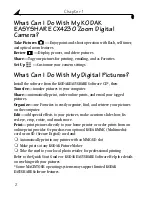 Preview for 10 page of Kodak EASYSHARE CX4230 User Manual