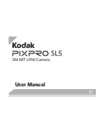 Preview for 1 page of Kodak PixPro SL5 User Manual