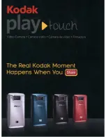 Kodak PlayTouch User Manual preview