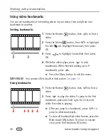 Preview for 32 page of Kodak ZD15 - Easyshare Zoom Digital Camera Extended User Manual