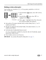 Preview for 33 page of Kodak ZD15 - Easyshare Zoom Digital Camera Extended User Manual