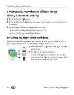 Preview for 36 page of Kodak ZD15 - Easyshare Zoom Digital Camera Extended User Manual