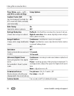 Preview for 42 page of Kodak ZD15 - Easyshare Zoom Digital Camera Extended User Manual