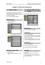 Preview for 53 page of Koden CVS-1410 Operation Manual