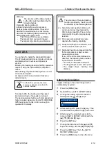 Preview for 38 page of Koden MDC-2000 series Operation Manual