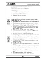 Preview for 8 page of Koeppl CL10-2 Operating Instructions Manual