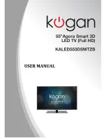 Preview for 1 page of Kogan KALED553DSMTZB User Manual