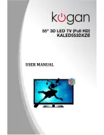 Kogan KALED553DXZB User Manual preview