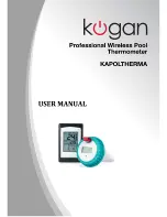 Kogan KAPOLTHERMA User Manual preview