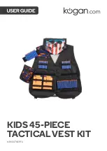 Kogan KIDS 45-PIECE TACTICAL VEST KIT User Manual preview