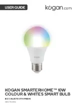 Preview for 1 page of Kogan SMARTERHOME KBE27RGBC1A User Manual