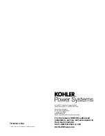 Preview for 72 page of Kohler 15/30RES Service Manual