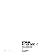 Preview for 60 page of Kohler 4.5EFOD Operation