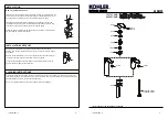 Preview for 2 page of Kohler 72275T-4ND Installation Instructions