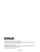 Preview for 20 page of Kohler C3-225 Installation Manual