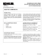 Preview for 9 page of Kohler K-1278 Installation Instructions Manual