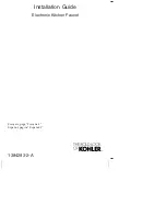 Kohler K-22036-CP Installation Manual preview