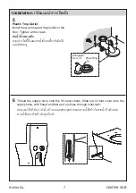 Preview for 9 page of Kohler K-23188X-C Installation And Care Manual