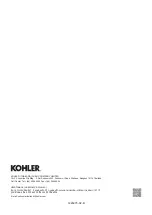 Preview for 32 page of Kohler K-5401X Installation Manual