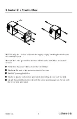 Preview for 5 page of Kohler Kumin K-104K36-SANA-CP Installation Instructions Manual