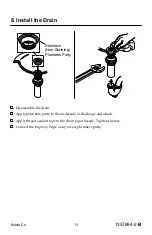 Preview for 13 page of Kohler Kumin K-104K36-SANA-CP Installation Instructions Manual