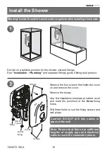 Preview for 16 page of Kohler Mira Elite SE Installation And User Manual