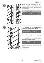 Preview for 23 page of Kohler Mira Elite SE Installation And User Manual