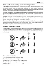 Preview for 28 page of Kohler Mira Elite SE Installation And User Manual