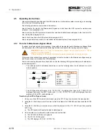 Preview for 48 page of Kohler PW 5000/TP User Manual