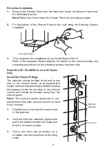 Preview for 8 page of Kohler Rada PA-15TF Product Manual