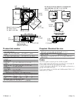 Preview for 2 page of Kohler Tercet BubbleMassage K-1160P-G Roughing-In Manual