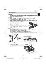 Preview for 17 page of Koki Holdings Hikoki R12DA Handling Instructions Manual