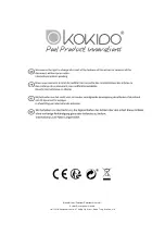 Preview for 56 page of Kokido Telsa 90 User Manual