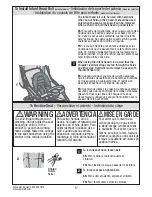 Preview for 17 page of Kolcraft Contours Lite S67-T-R1 Instruction Sheet