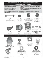 Preview for 23 page of Kolcraft Contours Lite S67-T-R1 Instruction Sheet