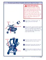 Preview for 8 page of Kolcraft Universal 2 Car Seat Carrier Instruction Sheet