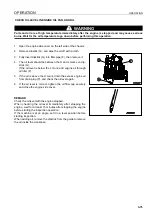 Preview for 135 page of Komatsu Utility 76243 Operation & Maintenance Manual