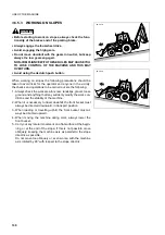 Preview for 132 page of Komatsu Utility Avance WB91R-2 Operation & Maintenance Manual