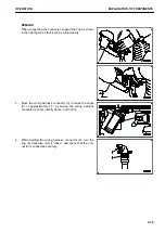 Preview for 57 page of Komatsu A31001 Operation & Maintenance Manual