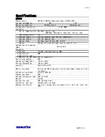 Preview for 11 page of Komatsu KOMTRAX KDTC730 Instruction Manual