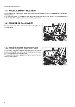 Preview for 8 page of Komatsu PC110R-1 Operation & Maintenance Manual