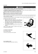 Preview for 109 page of Komatsu PC14R-3 Operation & Maintence Manual