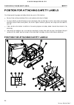 Preview for 19 page of Komatsu PC200-7 Operator'S  Maintenance Manual