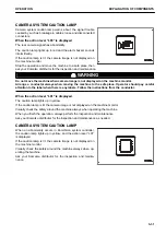 Preview for 105 page of Komatsu PC210-11 Operation & Maintenance Manual