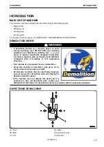 Preview for 9 page of Komatsu PC30MR-5 Operation & Maintenance Manual