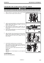 Preview for 135 page of Komatsu PC30MR-5 Operation & Maintenance Manual