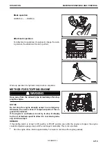 Preview for 185 page of Komatsu PC30MR-5 Operation & Maintenance Manual