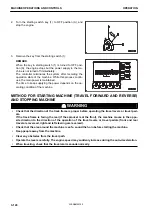 Preview for 186 page of Komatsu PC30MR-5 Operation & Maintenance Manual